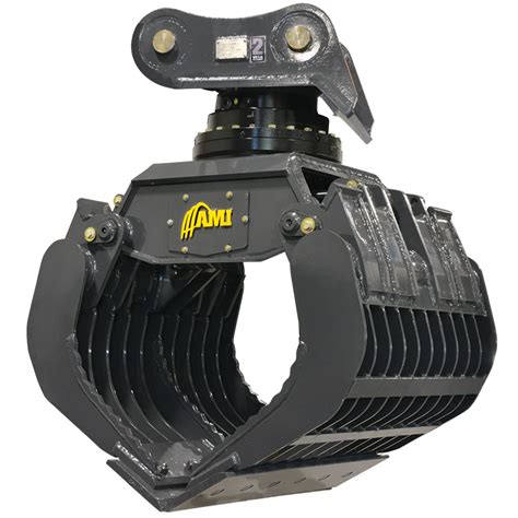 grapple bucket for mini excavator|rotating grapples for mini excavators.